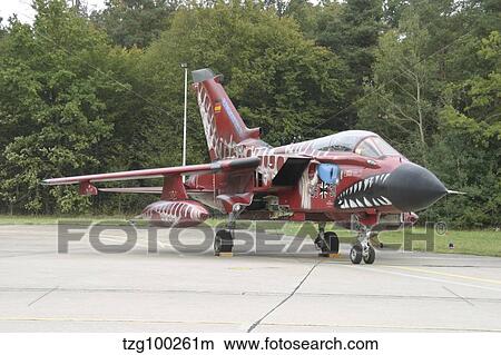 A Tornado ECR of the German Air Force with special paint scheme. View Large Photo Image Picture - A Tornado ECR of the German Air Force with special paint scheme.. Fotosearch