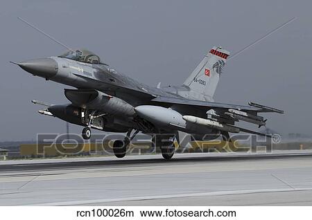 A Turkish Air Force F-16C Block 50 taking off from Konya Air Base, Turkey. View Large Photo Image Picture - A Turkish Air Force F-16C Block 50 taking off from Konya Air Base, Turkey.. Fotosearch