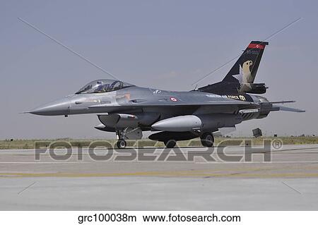 A Turkish Air Force F-16C with Solo Turk Display. View Large Photo Image Picture - A Turkish Air Force F-16C with Solo Turk Display.. Fotosearch