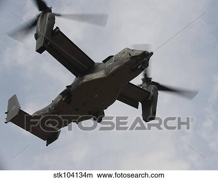 A U. S. Air Force CV-22 Osprey tiltrotor aircraft. View Large Photo Image Picture - A U. S. Air Force CV-22 Osprey tiltrotor aircraft.. Fotosearch