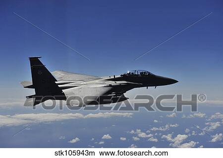 A U. S. Air Force F-15E Strike Eagle. View Large Photo Image Picture - A U. S. Air Force F-15E Strike Eagle.. Fotosearch
