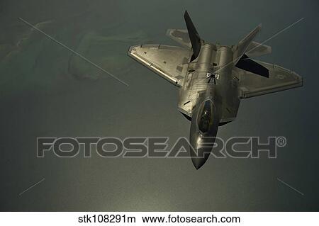 A U. S. Air Force F-22 Raptor. View Large Photo Image Picture - A U. S. Air Force F-22 Raptor.. Fotosearch
