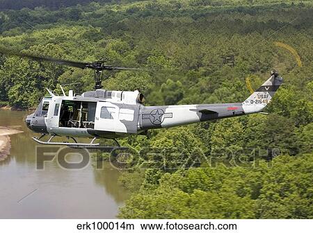 A U. S. Air Force UH-1H Huey in an experiment paint scheme. View Large Photo Image Picture - A U. S. Air Force UH-1H Huey in an experiment paint scheme.. Fotosearch