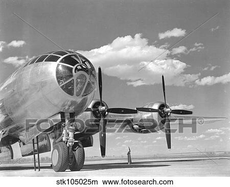 A U. S. Army Air Forces B-29 Superfortress bomber aircraft. View Large Photo Image Picture - A U. S. Army Air Forces B-29 Superfortress bomber aircraft.. Fotosearch