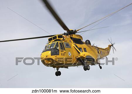 A Westland WS-61 Sea King helicopter of the Royal Air Force. View Large Photo Image Picture - A Westland WS-61 Sea King helicopter of the Royal Air Force.. Fotosearch