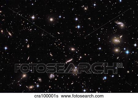 Abell 2151 Galaxy cluster View Large Photo Image Stock Photograph - Abell 2151 Galaxy cluster. Fotosearch