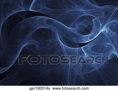 Abstract blue illustration. View Large Illustration Stock Illustration - Abstract blue illustration.. Fotosearch
