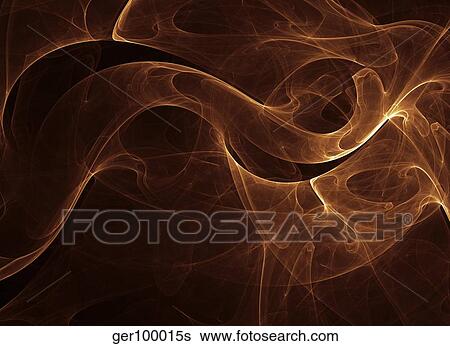 Abstract gold illustration. View Large Illustration Stock Illustration - Abstract gold illustration.. Fotosearch