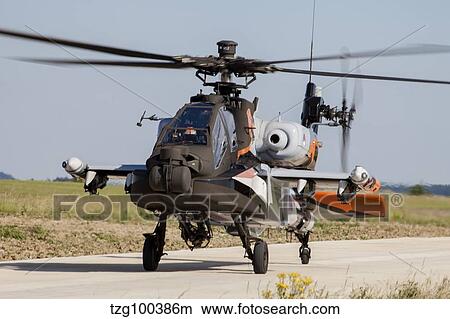 AH-64D Apache Longbow of the Royal Netherlands Air Force. View Large Photo Image Picture - AH-64D Apache Longbow of the Royal Netherlands Air Force.. Fotosearch
