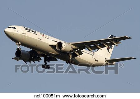 Picture - Airbus A310 of Iran Air.. Fotosearch