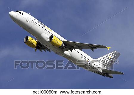 Airbus A320 of Vueling Airlines. View Large Photo Image Picture - Airbus A320 of Vueling Airlines.. Fotosearch