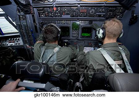 Airmen at work in a MC-130H Combat Talon II. View Large Photo Image Picture - Airmen at work in a MC-130H Combat Talon II.. Fotosearch