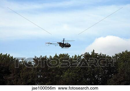 Alouette II of the Belgian Army. View Large Photo Image Picture - Alouette II of the Belgian Army.. Fotosearch
