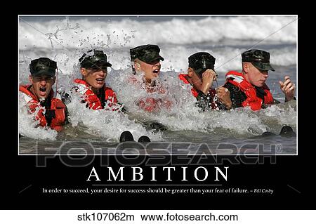 Ambition: Inspirational Quote and Motivational Poster View Large Photo Image Picture - Ambition: Inspirational Quote and Motivational Poster. Fotosearch