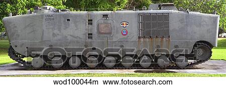 Amphibious armoured vehicle LVT-5. View Large Photo Image Picture - Amphibious armoured vehicle LVT-5.. Fotosearch
