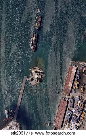 An aerial view of Port-au-Prince harbor in Haiti. View Large Photo Image Stock Photograph - An aerial view of Port-au-Prince harbor in Haiti.. Fotosearch
