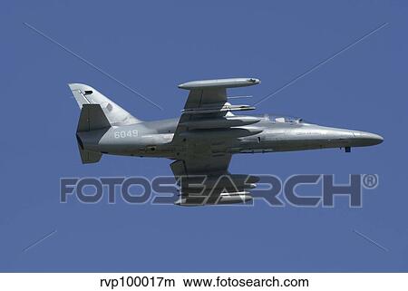 An Aero L-159 aircraft of the Czech Air Force over Florennes, Belgium. View Large Photo Image Picture - An Aero L-159 aircraft of the Czech Air Force over Florennes, Belgium.. Fotosearch