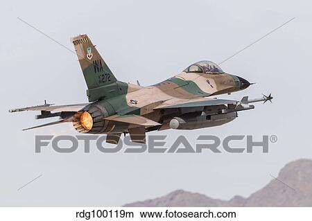 An aggressor F-16C Fighting Falcon of the U. S. Air Force. View Large Photo Image Picture - An aggressor F-16C Fighting Falcon of the U. S. Air Force.. Fotosearch