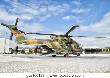 An Agusta Westland EH-101 of the Portuguese Air Force. View Large Photo Image Picture - An Agusta Westland EH-101 of the Portuguese Air Force.. Fotosearch