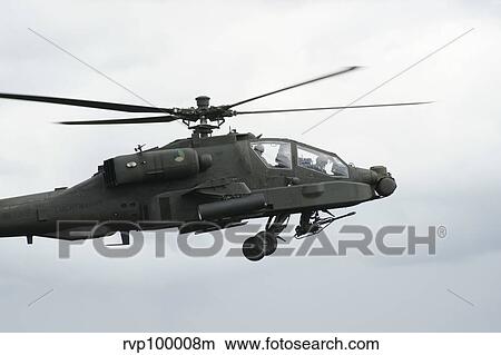 An AH-64D Apache helicopter of the Royal Netherlands Air Force. View Large Photo Image Picture - An AH-64D Apache helicopter of the Royal Netherlands Air Force.. Fotosearch