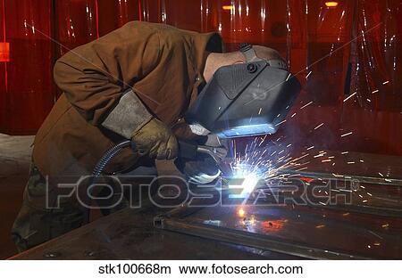 An aircraft metals technician welds framework. View Large Photo Image Picture - An aircraft metals technician welds framework.. Fotosearch