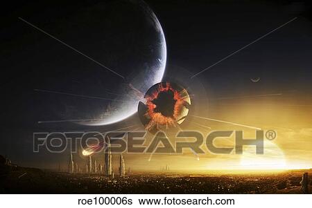 Apocalyptic Moon by Eva Gordon