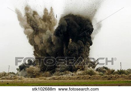 Picture - An explosion.. Fotosearch