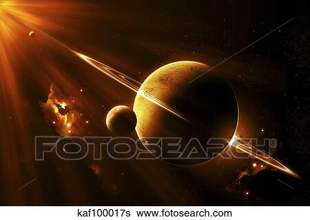 An extraterrestrial spacecraft approaches a world that lies between two bright suns. View Large Illustration Stock Illustration - An extraterrestrial spacecraft approaches a world that lies between two bright suns.. Fotosearch