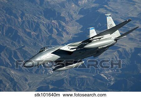 An F-15 Eagle in flight. View Large Photo Image Picture - An F-15 Eagle in flight.. Fotosearch