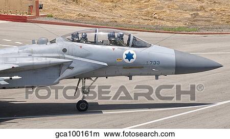 An F-15D Eagle Baz aircraft of the Israeli Air Force. View Large Photo Image Picture - An F-15D Eagle Baz aircraft of the Israeli Air Force.. Fotosearch