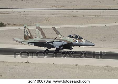 An F-15I Ra'am of the Israeli Air Force. View Large Photo Image Picture - An F-15I Ra'am of the Israeli Air Force.. Fotosearch