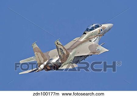 An F-15I Ra'am of the Israeli Air Force taking off. View Large Photo Image Picture - An F-15I Ra'am of the Israeli Air Force taking off.. Fotosearch