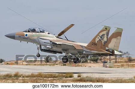 An F-15I Ra'am taking off from Hatzerim Air Base, Israel. View Large Photo Image Picture - An F-15I Ra'am taking off from Hatzerim Air Base, Israel.. Fotosearch