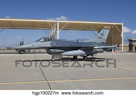 An F-16 taxi's out to the runway at Davis-Monthan Air Force Base, Arizona. View Large Photo Image Picture - An F-16 taxi's out to the runway at Davis-Monthan Air Force Base, Arizona.. Fotosearch