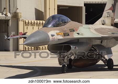 An F-16A Netz of the Israeli Air Force. View Large Photo Image Picture - An F-16A Netz of the Israeli Air Force.. Fotosearch