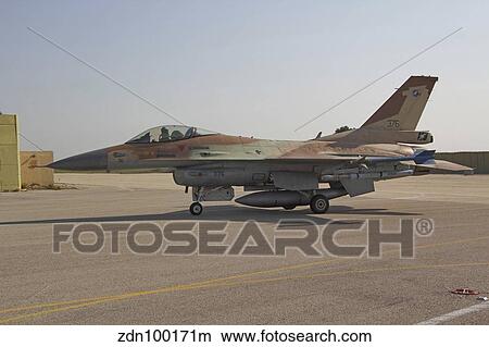 An F-16C Barak of the Israeli Air Force at Ramat David Air Force Base. View Large Photo Image Picture - An F-16C Barak of the Israeli Air Force at Ramat David Air Force Base.. Fotosearch