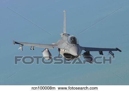 Picture - An F-16D Fighting Falcon from the Chilean Air Force.. Fotosearch