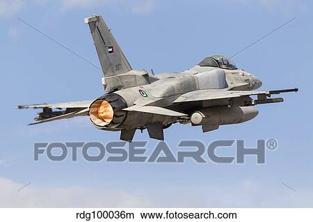 An F-16E Desert Falcon of the United Arab Emirates Air Force. View Large Photo Image Picture - An F-16E Desert Falcon of the United Arab Emirates Air Force.. Fotosearch