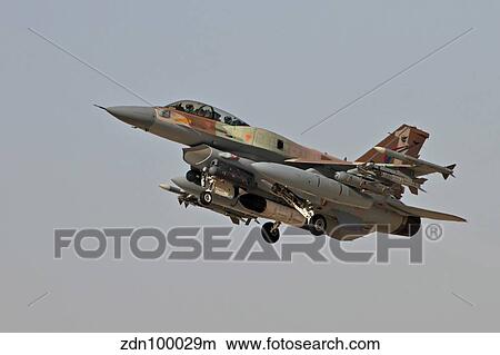 An F-16I Sufa of the Israeli Air Force taking off. View Large Photo Image Picture - An F-16I Sufa of the Israeli Air Force taking off.. Fotosearch