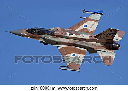 An F-16I Sufa of the Israeli Air Force in flight over Israel. View Large Photo Image Picture - An F-16I Sufa of the Israeli Air Force in flight over Israel.. Fotosearch