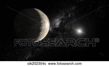 An illustration of Makemake, a plutoid located in a region beyond Neptune. View Large Illustration Stock Illustration - An illustration of Makemake, a plutoid located in a region beyond Neptune.. Fotosearch