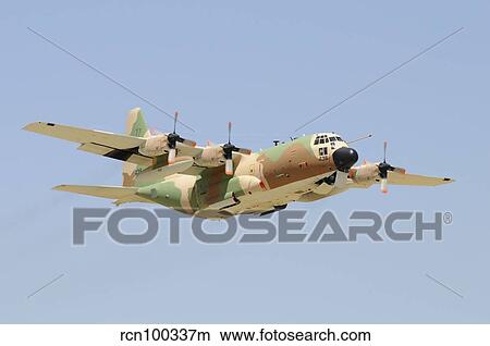 An Israeli Air Force C-130H Karnaf taking off. View Large Photo Image Picture - An Israeli Air Force C-130H Karnaf taking off.. Fotosearch
