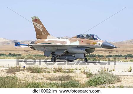 An Israeli Air Force F-16A/B Netz taxiing at Nevatim Air Force Base. View Large Photo Image Picture - An Israeli Air Force F-16A/B Netz taxiing at Nevatim Air Force Base.. Fotosearch