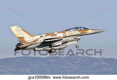 An Israeli Air Force F-16I Sufa. View Large Photo Image Picture - An Israeli Air Force F-16I Sufa.. Fotosearch