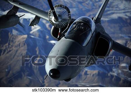 An Italian AMX is refueled by a KC-10A Extender over Afghanistan. View Large Photo Image Picture - An Italian AMX is refueled by a KC-10A Extender over Afghanistan.. Fotosearch