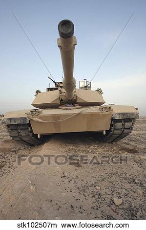 An M-1A1 Main Battle Tank. View Large Photo Image Picture - An M-1A1 Main Battle Tank.. Fotosearch