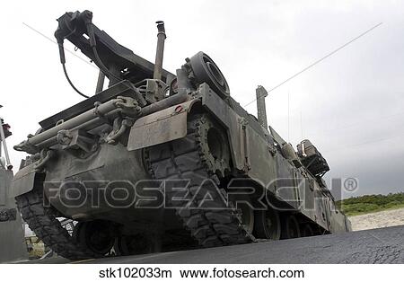 Picture - An M88A2 Hercules Recovery Vehicle.. Fotosearch