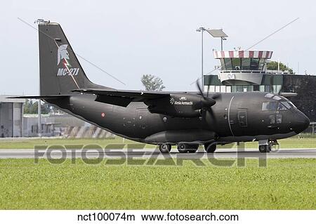 An MC-27J Praetorian of the Italian Air Force. View Large Photo Image Picture - An MC-27J Praetorian of the Italian Air Force.. Fotosearch