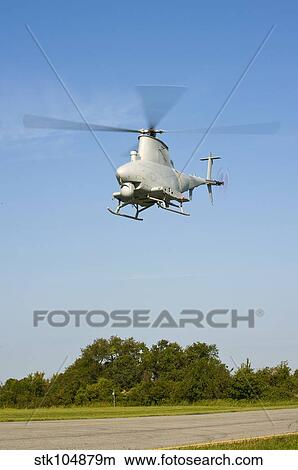 An MQ-8B Fire Scout unmanned aerial vehicle. View Large Photo Image Picture - An MQ-8B Fire Scout unmanned aerial vehicle.. Fotosearch