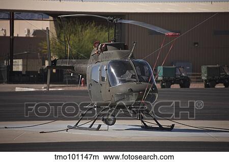 An OH-58 Kiowa helicopter of the U. S. Army. View Large Photo Image Picture - An OH-58 Kiowa helicopter of the U. S. Army.. Fotosearch